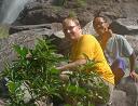 This japanese boy comes to Yakushima by bicycle from Tokyo